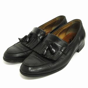 サンローラン SAINT LAURENT タッセル ローファー ブラック 黒