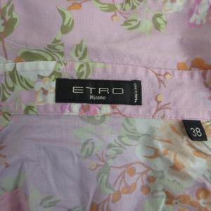 エトロ ETRO 花柄 総柄 シャツ ブラウス ストレッチ有