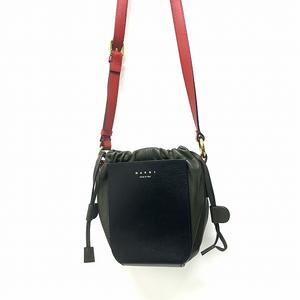 未使用品 マルニ MARNI ショルダーバッグ ガセット スモール GUSSET  
