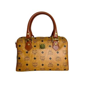 エムシーエム MCM ミニボストンバッグ ハンドバッグ レディース