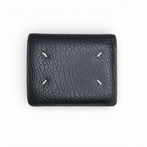 メゾンマルジェラ Maison Margiela LEATHER COIN PURSE WALLET 2つ折り財布 ウォレット レザー S56UI0140 ブラック E12170225275 0104 メンズ