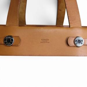 エルメス HERMES 美品 エールバッグ カバス GM トートバッグ □F刻印 替えバッグ付き ベージュ k4682303  レディース