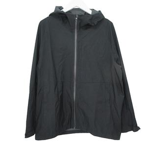 ユニクロ UNIQLO 長袖 ブロックテックパーカー アウター 防風 耐久撥水 ストレッチ Lサイズ ブラック k36864 0827 メンズ