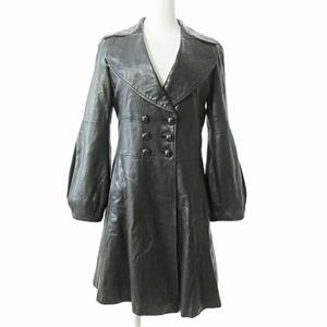 アルマーニ コレツィオーニ ARMANI COLLEZIONI ラムレザーコート 