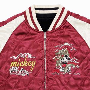 ディズニー Disney ヴィンテージ 別珍 リバーシブル スカジャン 