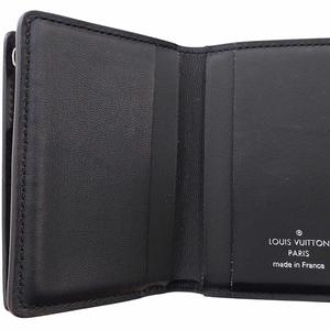 ルイヴィトン LOUIS VUITTON 美品 モノグラム マヒナ ポルトフォイユ イリスXS ノワール 三つ折り財布 ウォレット 小銭入れ 札入れ M67498 黒 ブラック 1114 レディース