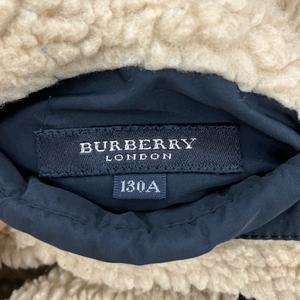 バーバリーロンドン　リバーシブルブルゾン　ネイビー バーバリー ロンドン BURBERRY LONDON リバーシブル ボア