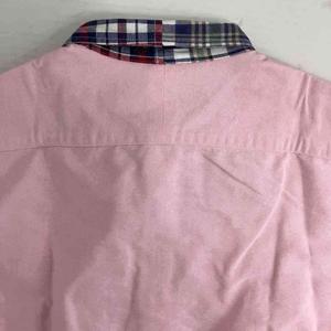 ラルフローレン RALPH LAUREN シャツ ブラウス ポニー刺繍 チェック ピンク 9 約XS レディース