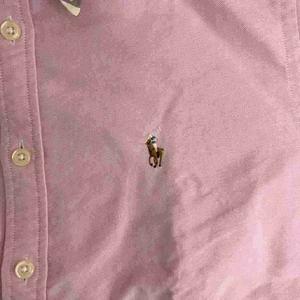 ラルフローレン RALPH LAUREN シャツ ブラウス ポニー刺繍 チェック ピンク 9 約XS レディース