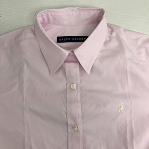 ラルフローレン RALPH LAUREN シャツ ブラウス ポニー刺繍 7 約XS レディース