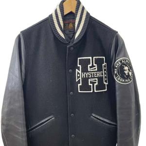 ヒステリックグラマー HYSTERIC GLAMOUR 14AW H COLLEGE スタジャン 袖 