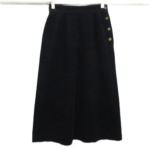 ブルックスブラザーズ BROOKS BROTHERS フレアスカートコーデュロイ ミモレ ロング 60-88 ダークネイビー BBKNK537834 ■YHS4 レディース