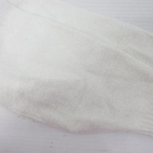 ラブレス LOVELESS ニットワンピース マキシ ロング 長袖 フード 34 S 白 ホワイト 62J15-241-02 レディース