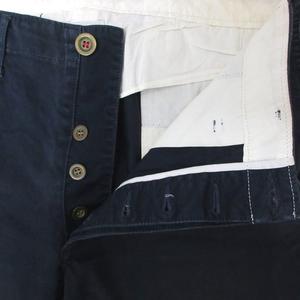ビズビム VISVIM チノパンツ ストレート シンチバッグ メタルボタン 