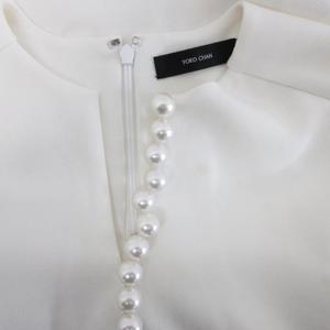 YOKO CHAN ヨ-コチャン /クルーネックブラウス(ホワイト)【36】 YOKO