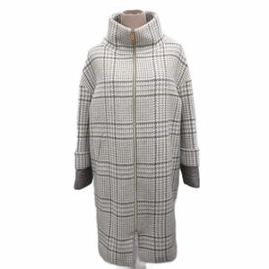 ヘルノ HERNO 美品 2020年製 スタンドカラーコート 中綿コート グレン
