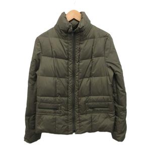 アンタイトル UNTITLED 美品 ダウンジャケット ブルゾン カーキ 2 約M レディース