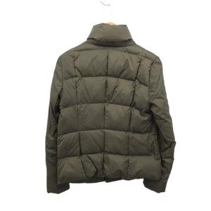アンタイトル UNTITLED 美品 ダウンジャケット ブルゾン カーキ 2 約M レディース