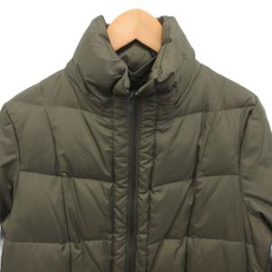 アンタイトル UNTITLED 美品 ダウンジャケット ブルゾン カーキ 2 約M レディース