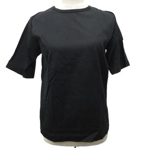 チノ CINOH STUDIOUS別注 レイヤードTシャツ 半袖 カットソー 38 黒 ブラック 23SCU500 レディース
