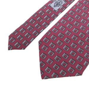 グッチ GUCCI ネクタイ レギュラータイ GGロゴ 絹 シルク ボルドー /FF ■IBO97 メンズ