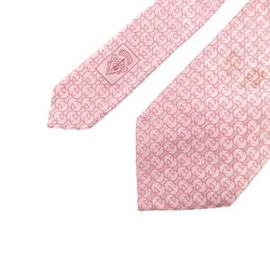 グッチ GUCCI ネクタイ GG柄 総柄 絹 シルク ピンク /FF ■IBO97 メンズ