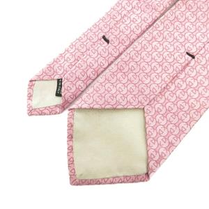 グッチ GUCCI ネクタイ GG柄 総柄 絹 シルク ピンク /FF ■IBO97 メンズ