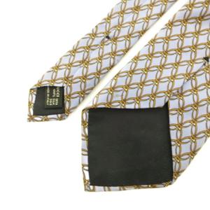 グッチ GUCCI ネクタイ 総柄 絹 シルク 青 ブルー /FF ■IBO97 メンズ