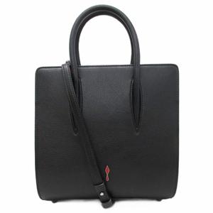 クリスチャンルブタン Christian louboutin パロマ Paloma スタッズ ハンドバッグ ショルダーバッグ 2WAY レザー 皮革 黒 ブラック 赤 レッド レディース