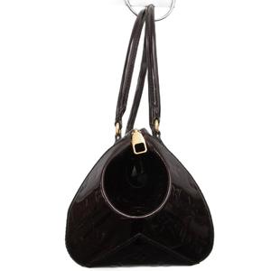 ルイヴィトン LOUIS VUITTON シャーウッドPM M91493 モノグラム ハンドバッグ ショルダー セミショルダー 総柄 ロゴ こげ茶 ☆AA★ 