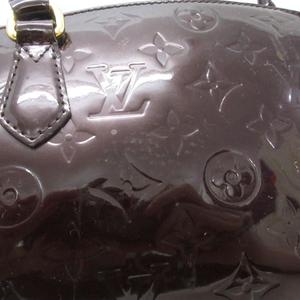 ルイヴィトン LOUIS VUITTON シャーウッドPM M91493 モノグラム ハンドバッグ ショルダー セミショルダー 総柄 ロゴ こげ茶 ☆AA★ 