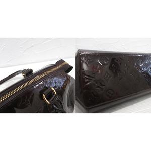 ルイヴィトン LOUIS VUITTON シャーウッドPM M91493 モノグラム ハンドバッグ ショルダー セミショルダー 総柄 ロゴ こげ茶 ☆AA★ 