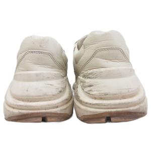 グッチ GUCCI × DISNEY ディズニー Rhyton Mickey Mouse Sneaker スニーカー ローカット シューズ プリント 37.5 ベージュ ■IBO100 レディース