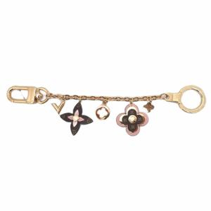 ルイヴィトン LOUIS VUITTON M63086 ビジュー サック シェンヌ ブルーミング フラワー モノグラム バッグチャーム キーホルダー キーリング アクセサリー ゴールド金具 ゴールドカラー レディース