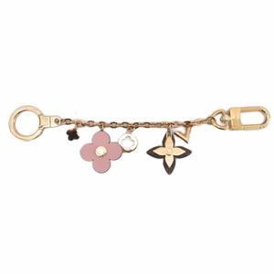 ルイヴィトン LOUIS VUITTON M63086 ビジュー サック シェンヌ ブルーミング フラワー モノグラム バッグチャーム キーホルダー キーリング アクセサリー ゴールド金具 ゴールドカラー レディース