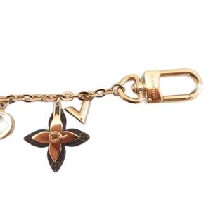 ルイヴィトン LOUIS VUITTON M63086 ビジュー サック シェンヌ ブルーミング フラワー モノグラム バッグチャーム キーホルダー キーリング アクセサリー ゴールド金具 ゴールドカラー レディース