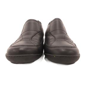 グッチ GUCCI スリッポン ウォーキングシューズ スニーカー レザー 5.5 黒 ブラック /JS ■IBO100 レディース