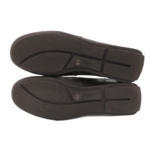 グッチ GUCCI スリッポン ウォーキングシューズ スニーカー レザー 5.5 黒 ブラック /JS ■IBO100 レディース
