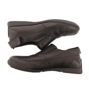 グッチ GUCCI スリッポン ウォーキングシューズ スニーカー レザー 5.5 黒 ブラック /JS ■IBO100 レディース