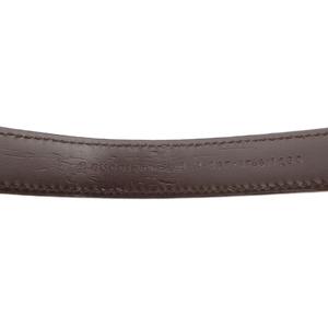 グッチ GUCCI レザーベルト ロゴバックル ナロー 茶 ブラウン /JS ☆AA★ ■IBO100 レディース