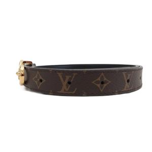 ルイヴィトン LOUIS VUITTON ベルト･LV サークル プライム 20MMリバーシブル モノグラム ロゴ金具 ゴールド金具 総柄 32/80 茶 ブラウン M0510 ■IBO100 レディース