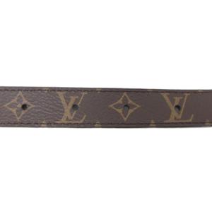 ルイヴィトン LOUIS VUITTON ベルト･LV サークル プライム 20MMリバーシブル モノグラム ロゴ金具 ゴールド金具 総柄 32/80 茶 ブラウン M0510 ■IBO100 レディース