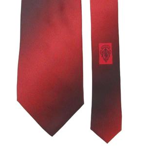 未使用品 グッチ GUCCI タグ付き ネクタイ レギュラータイ グラデーション 裏地GG 絹 シルク100% 赤 レッド ■IBO100 メンズ