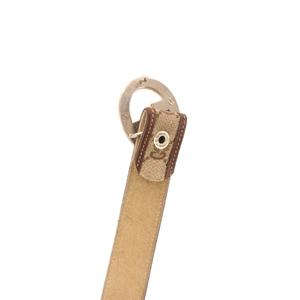 グッチ GUCCI オールドグッチ ベルト GGキャンバス 総柄 茶 ブラウン ベージュ /JS ■IBO100 レディース