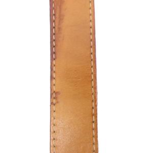 ルイヴィトン LOUIS VUITTON サンチュール ヴェルニ モノグラム ベルト ロゴ金具 ハトメ 総柄 32/80 赤 レッド M9798W ■IBO101 レディース