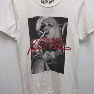 ヒステリックグラマー HYSTERIC GLAMOUR ブロンディ フォトプリントTシャツ カットソー 半袖 コットン S 白 ホワイト 0253CT04 ■IBO103 メンズ