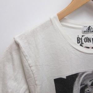 ヒステリックグラマー HYSTERIC GLAMOUR ブロンディ フォトプリントTシャツ カットソー 半袖 コットン S 白 ホワイト 0253CT04 ■IBO103 メンズ