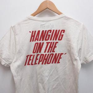 ヒステリックグラマー HYSTERIC GLAMOUR ブロンディ フォトプリントTシャツ カットソー 半袖 コットン S 白 ホワイト 0253CT04 ■IBO103 メンズ