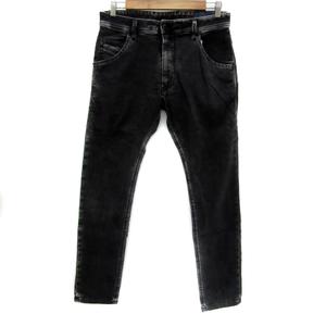 未使用級/W30 DIESEL KROOLEY ジョグジーンズ USED加工 黒 DIESEL KROOLEY ジョグデニム ブラック W30 ディーゼル 未使用級/W30