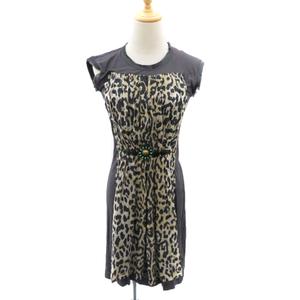 ブルーガール BLUGIRL ワンピース ひざ丈 フレンチスリーブ  